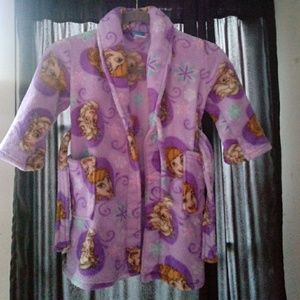 Girls Frozen (Elsa & Anna) Robe